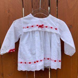 Alexis Vintage Baby Dress With Diaper Cover Sz 6M